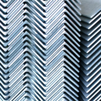 Уголок нержавеющий 50x50 мм 0.8 мм AISI 201 1 м матовый