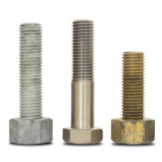 Болт 10 мм 60 мм оцинкованный