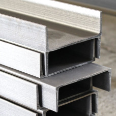 Швеллер нержавеющий 65х42х5х7 мм AISI 304