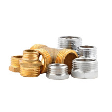 Резьба стальная длинная правая 15 мм