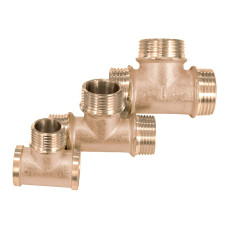 Тройник бронзовый 1 1/2''