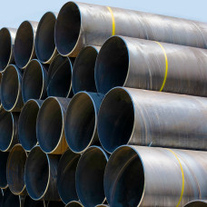 Труба стальная электросварная 1420x18.7 мм, спиралешовная, сталь 17Г1С-У, ГОСТ 8694-74