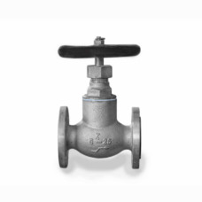 Вентиль стальной запорный фланцевый 15 мм Ру 6.3