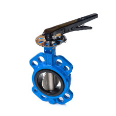 Затвор 100 мм Арма стальной дисковый ручной